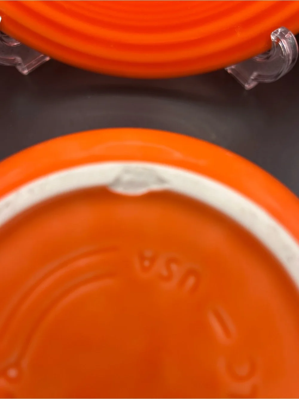Fiesta Tangerine Service For 2 Disc. Color Post-86